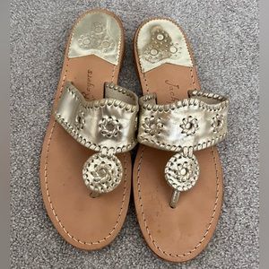 Jack Rogers Platinum Sandal
